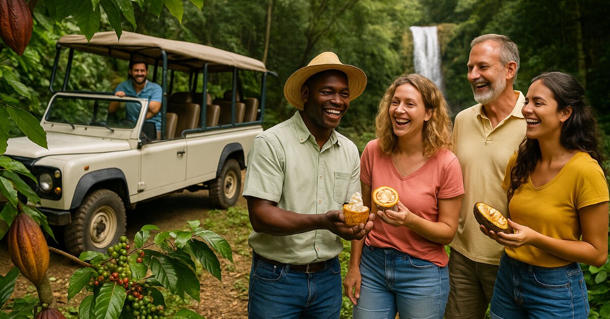Excursión de día completo – Safari dominicano: Naturaleza, cultura y vida caribeña auténtica